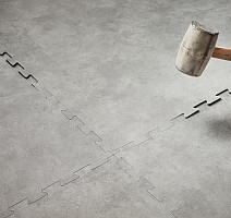 Forbo Allura Puzzle 62523PZ7 grigio concrete фото 2 | FLOORDEALER